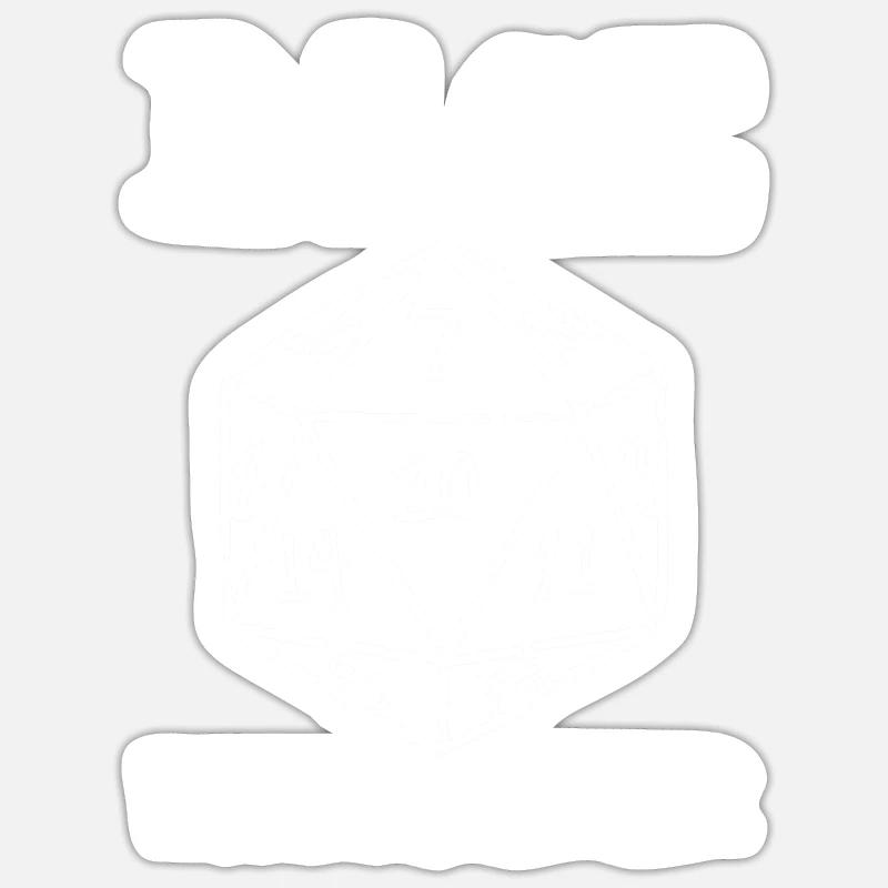 Dice Whisperer 2 Sticker size S (10 x 10 cm)
