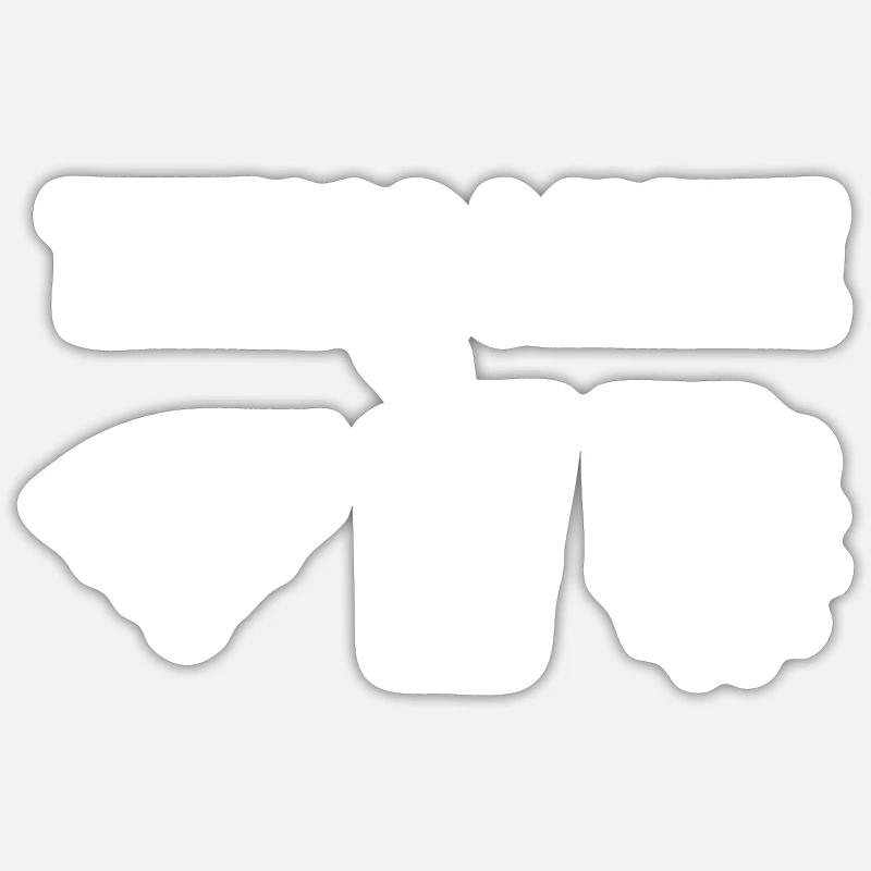 Things I Hate Sticker size S (10 x 10 cm)
