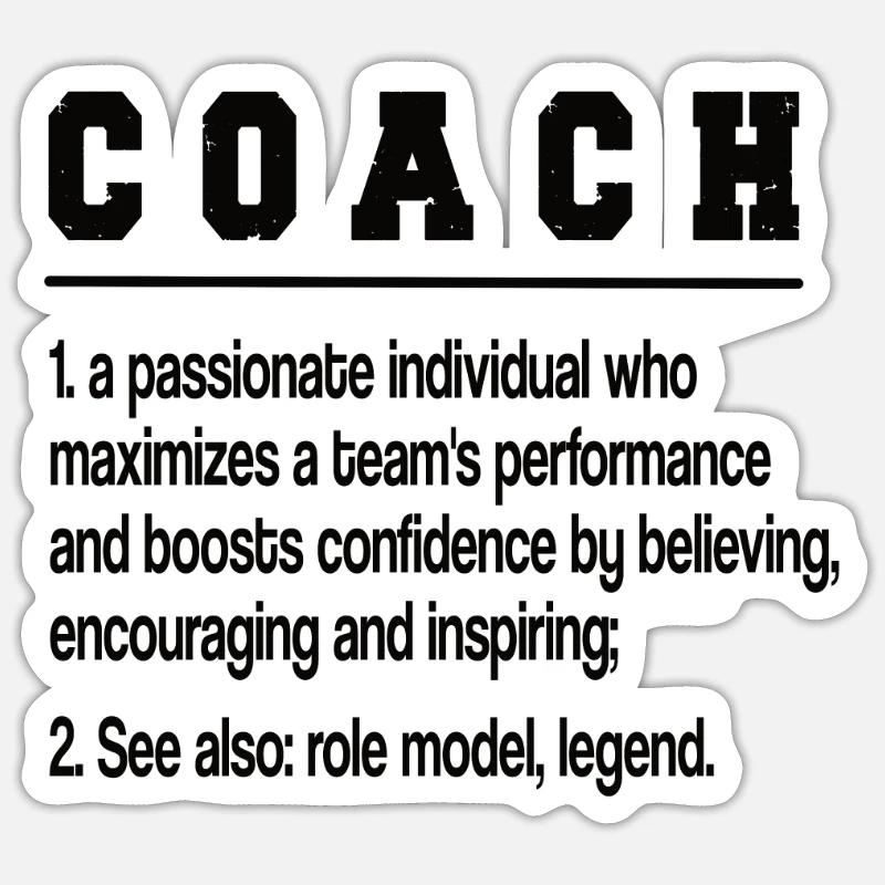 Bester Trainer Coach Geschenk Training Sportcoach - Sticker Größe S (10 x 10 cm) - Mattweiß