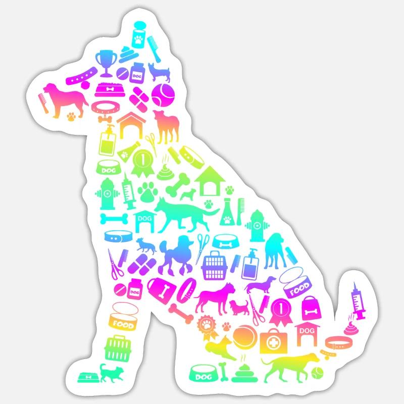 Sticker Größe S (10 x 10 cm) - 