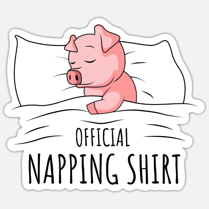 Schwein Sticker Größe S (10 x 10 cm)