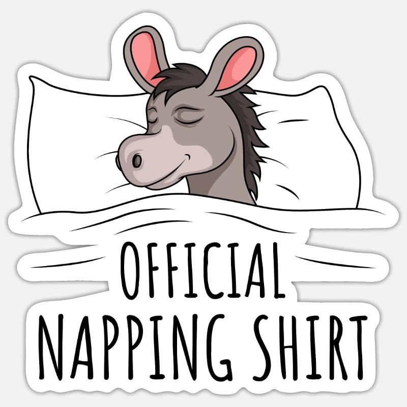 Esel Sticker Größe S (10 x 10 cm)