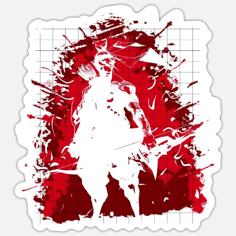 Sticker Größe S (10 x 10 cm) - 
