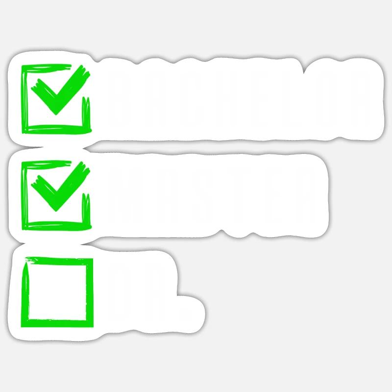 Master's Degree Master 2022 Sticker size S (10 x 10 cm)