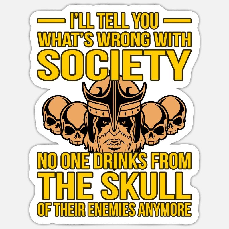 Viking Sticker size S (10 x 10 cm)