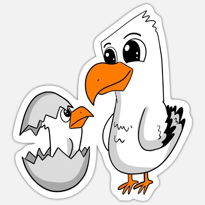 Sticker Größe S (10 x 10 cm) - 