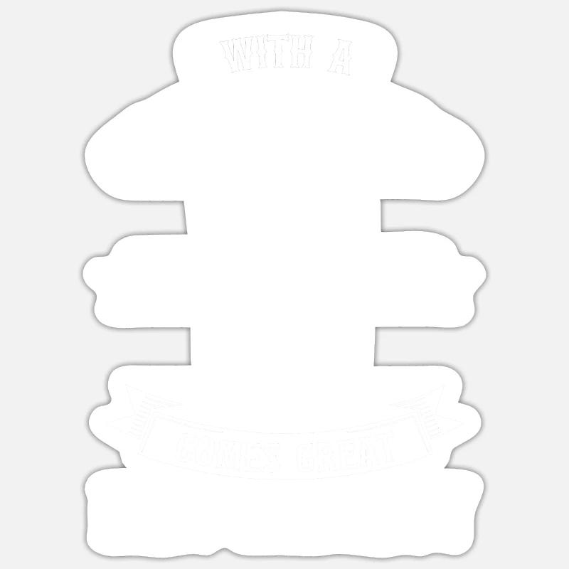 Bart Vollbart Barträger Geschenk, Bart Sticker Größe S (10 x 10 cm)