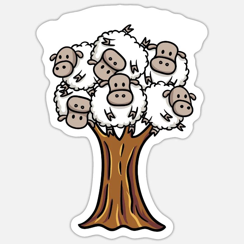 Baumwolle Sticker Größe S (10 x 10 cm)