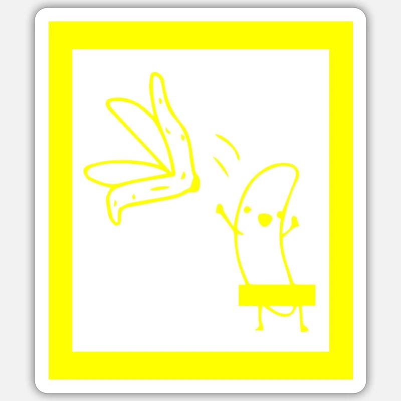 Fun Fun Funny - Sticker size S (10 x 10 cm) - white matte