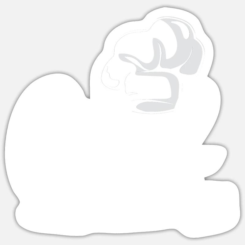 Cooking Cook Kitchen Chef Chef - Sticker size S (10 x 10 cm) - white matte