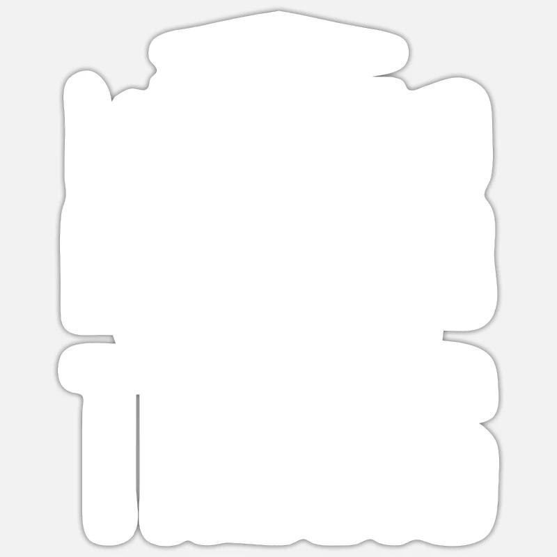 Doktorarbeit meines Mannes überlebt Ehemann Sticker Größe S (10 x 10 cm)