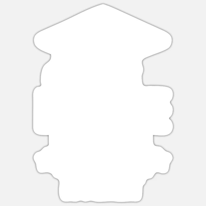 Zrób doktorat 2022 - Naklejka rozmiar S (10 x 10 cm) - biały matowy