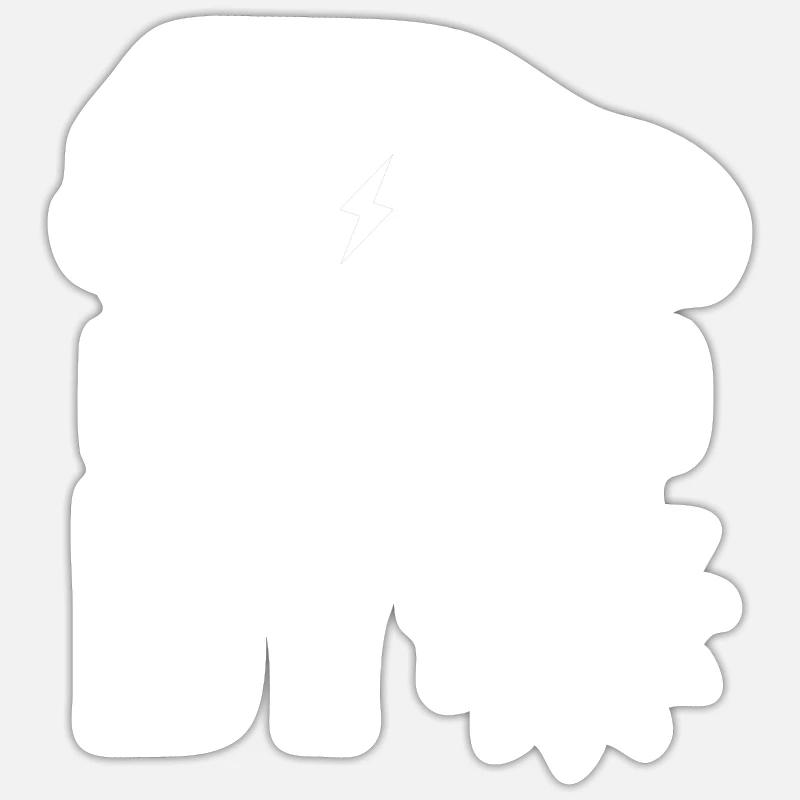 Elektroauto Sticker Größe S (10 x 10 cm)