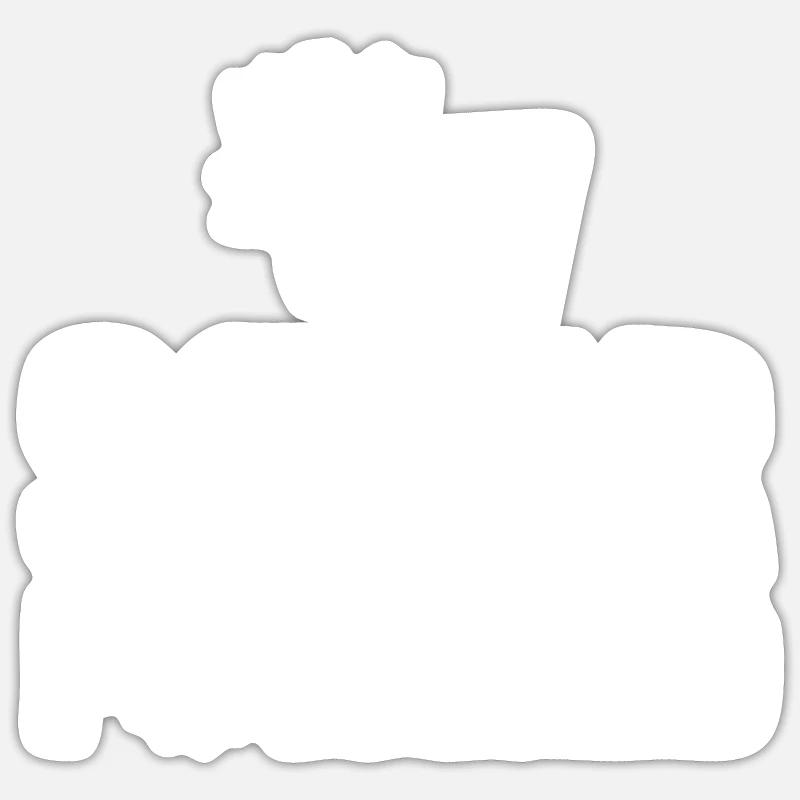Solar powered - Sticker size S (10 x 10 cm) - white matte