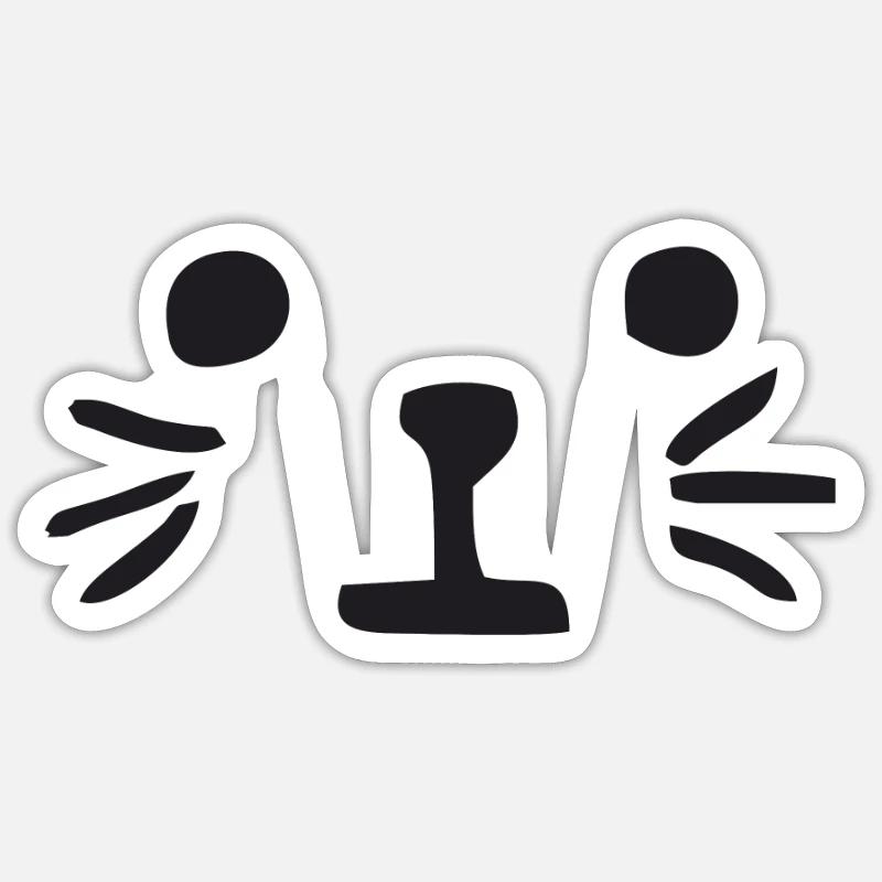 Sticker taille S (10 x 10 cm) - 