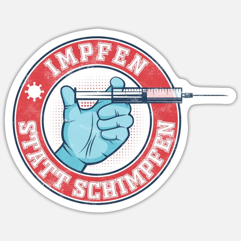 Sticker Größe S (10 x 10 cm) - 