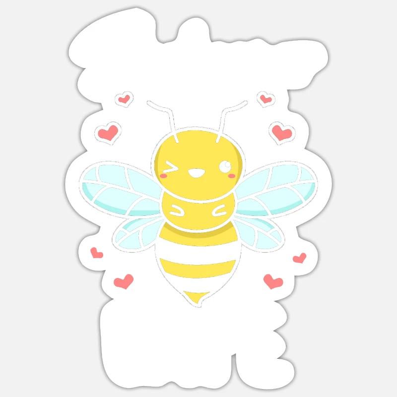 Beekeeper Honey Master beekeeper Beekeeping Beekeeper Sticker size S (10 x 10 cm)