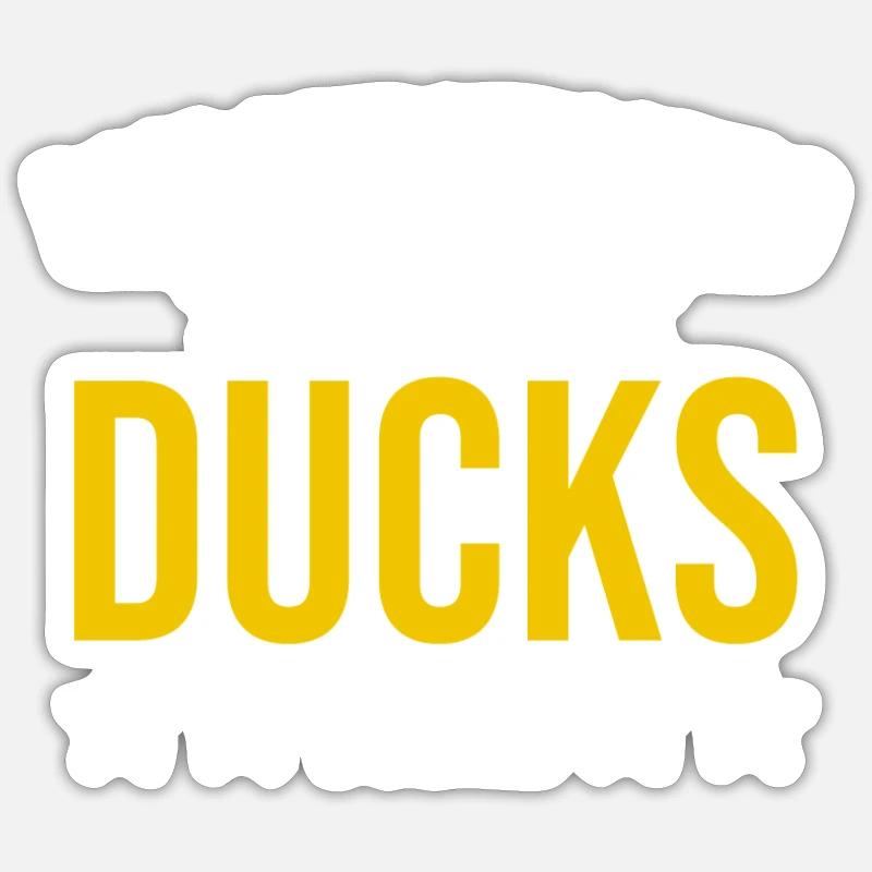Duck Duck Duck Breeding Gift - Sticker size S (10 x 10 cm) - white matte