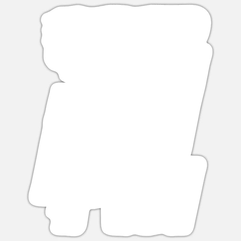 Bras de fer Sticker taille S (10 x 10 cm)