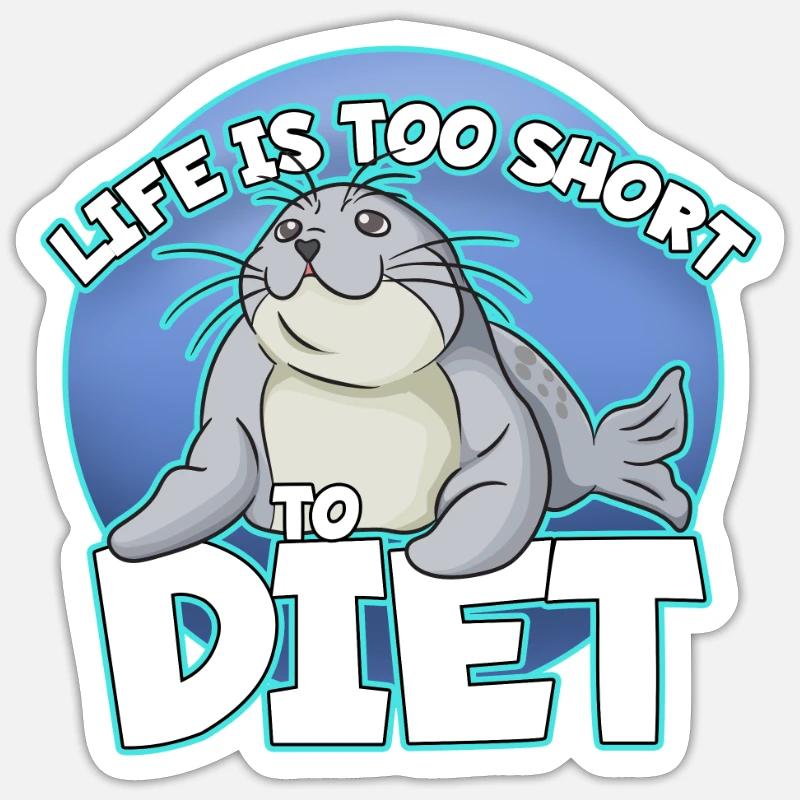 Sticker Größe S (10 x 10 cm) - 