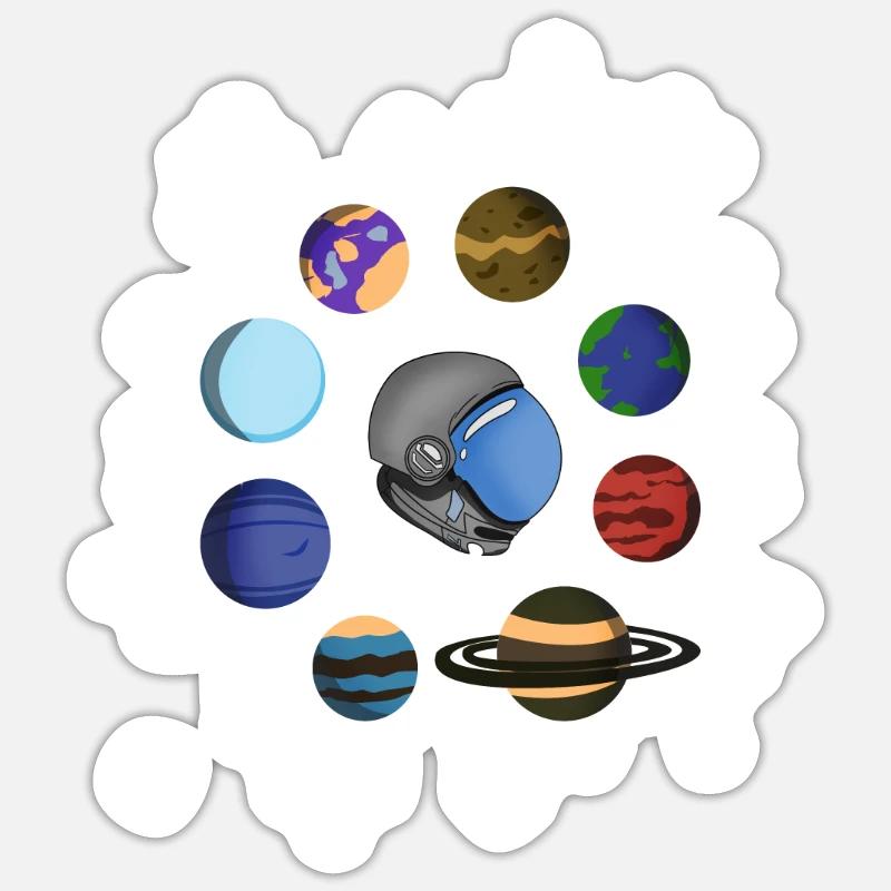 Sticker taille S (10 x 10 cm) - 