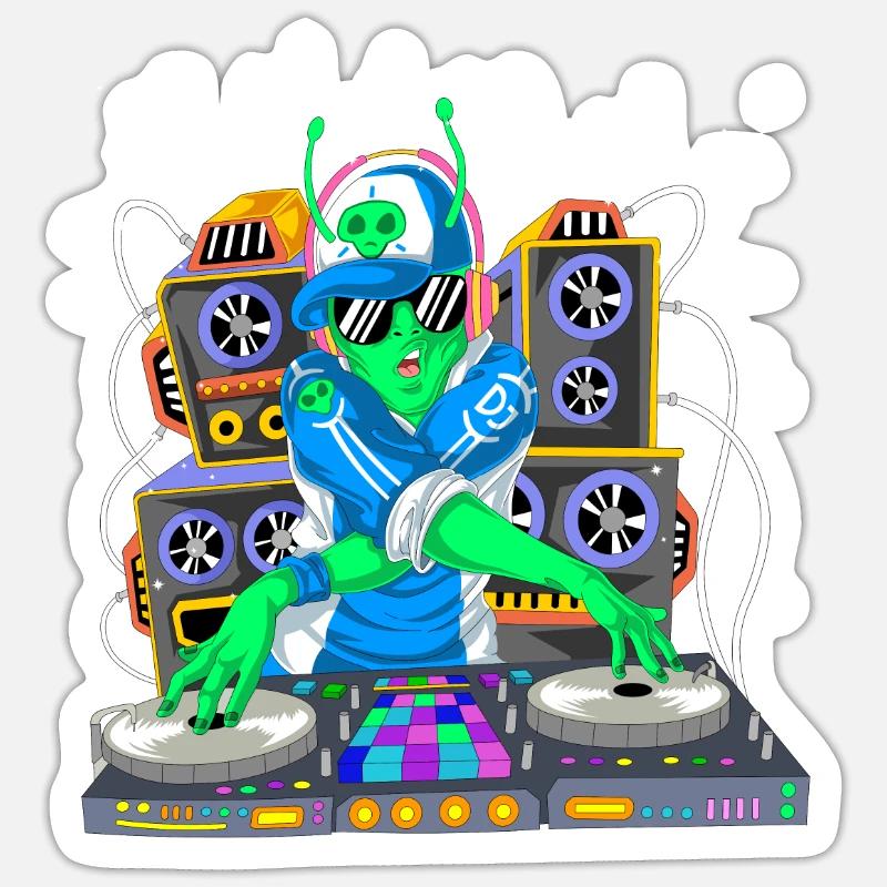 Sticker taille S (10 x 10 cm) - 