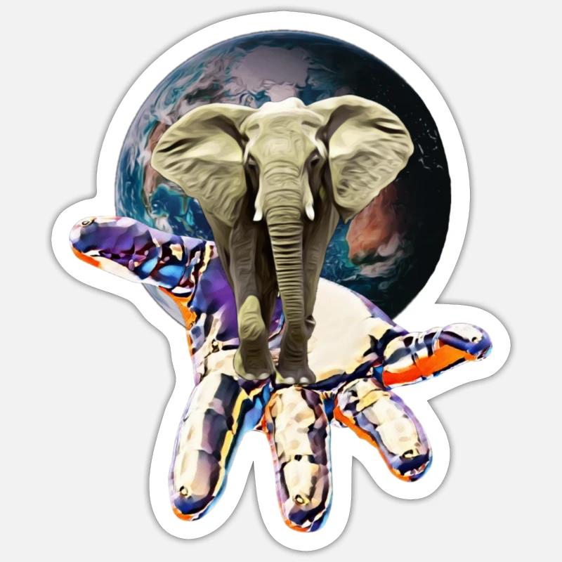 Sticker Größe S (10 x 10 cm) - 