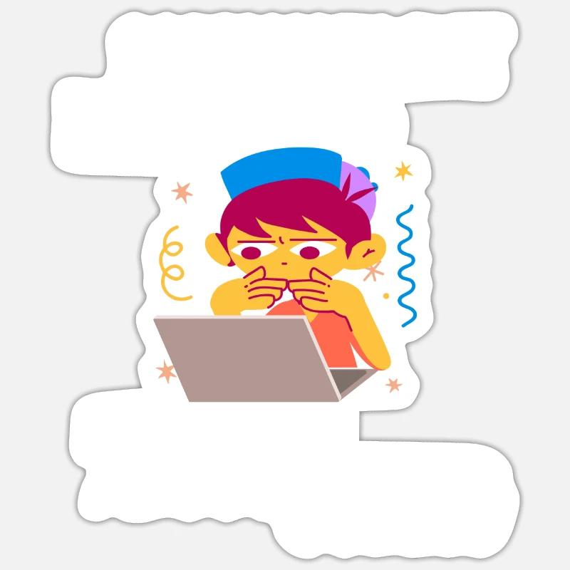 Sticker Größe S (10 x 10 cm) - 