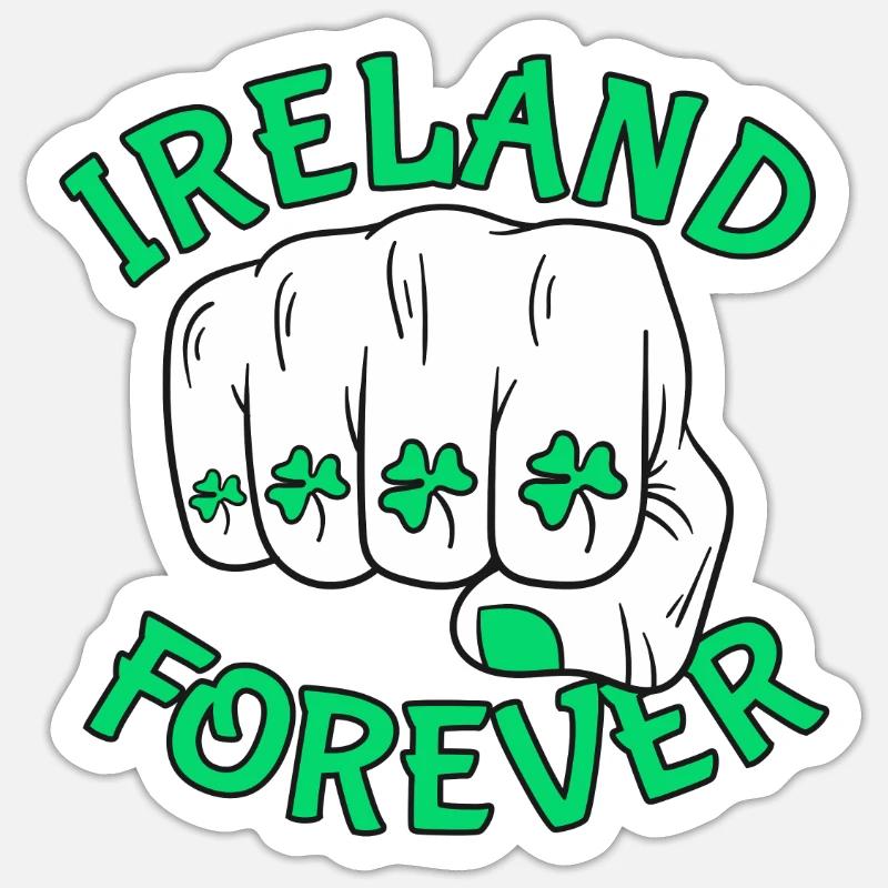 St Paddys St Patricksday St Patrick Day Sticker size S (10 x 10 cm)