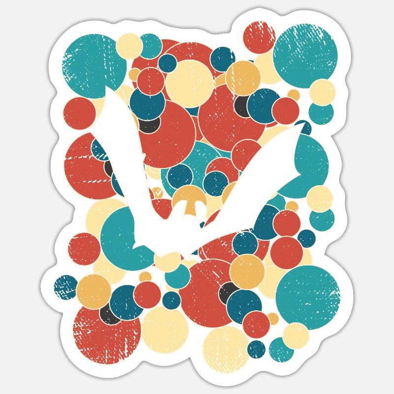 Sticker Größe S (10 x 10 cm) - 