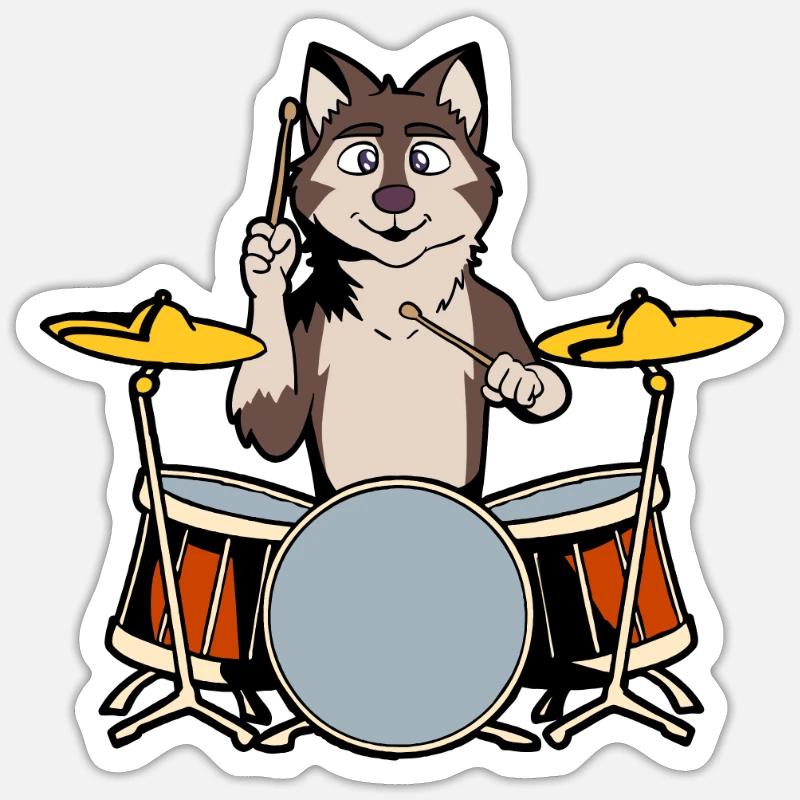 Sticker Größe S (10 x 10 cm) - 