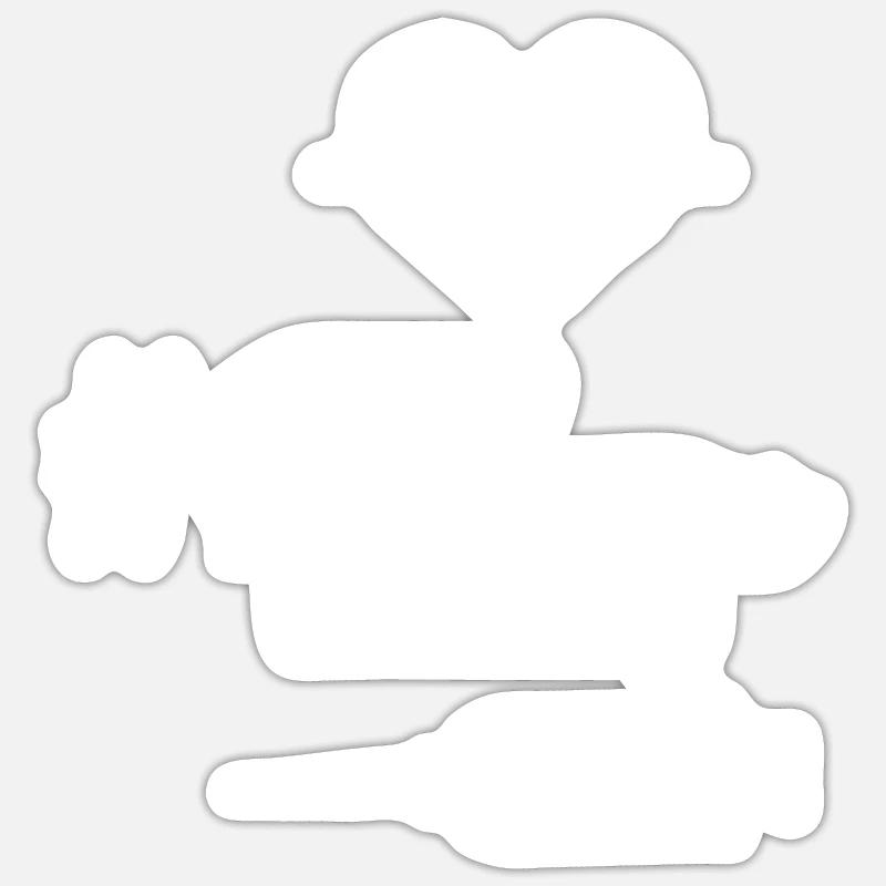 Sticker Größe S (10 x 10 cm) - 