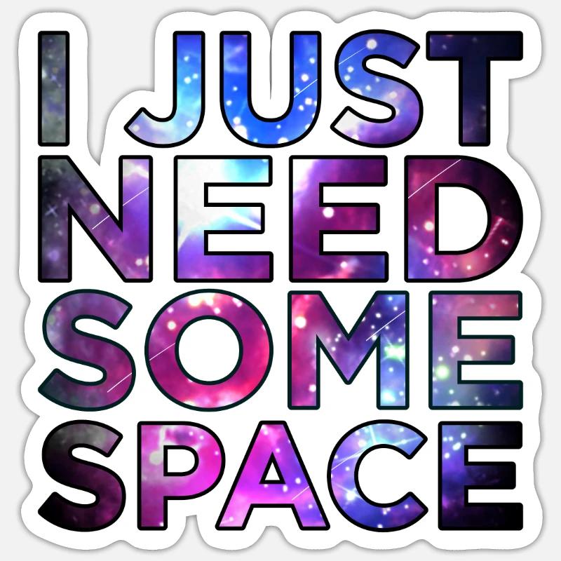 Espace Sticker taille S (10 x 10 cm)