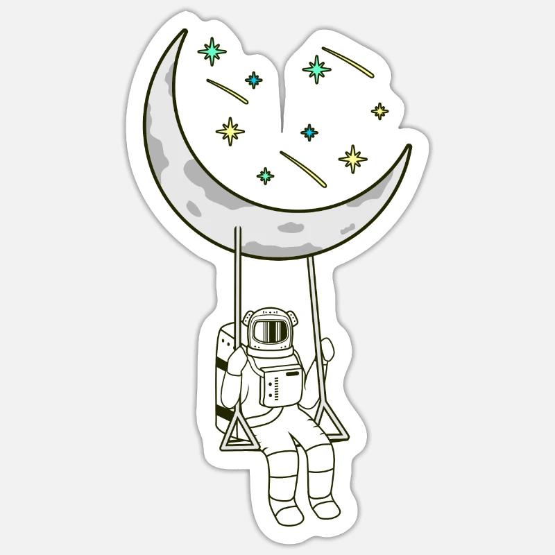 Sticker Größe S (10 x 10 cm) - 