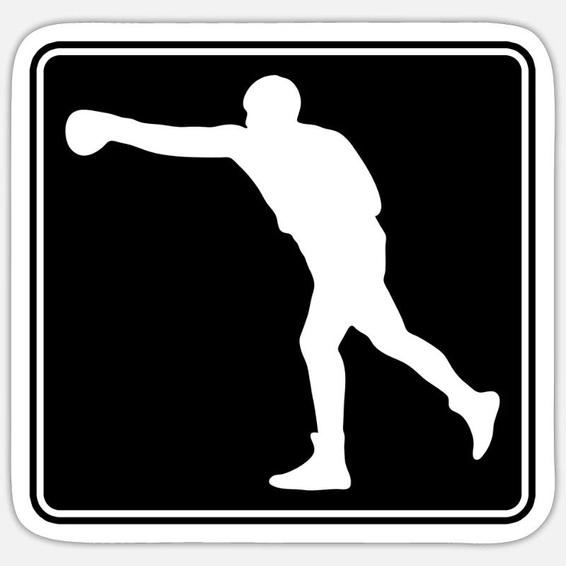 Boxes Logo - Sticker size S (10 x 10 cm) - white matte