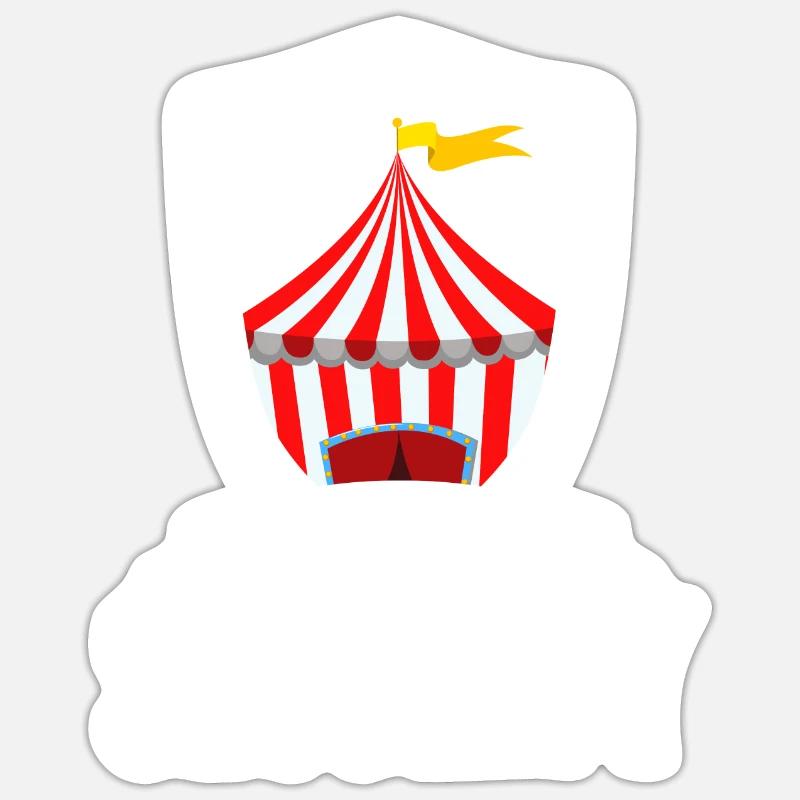 Cirque Sticker taille S (10 x 10 cm)