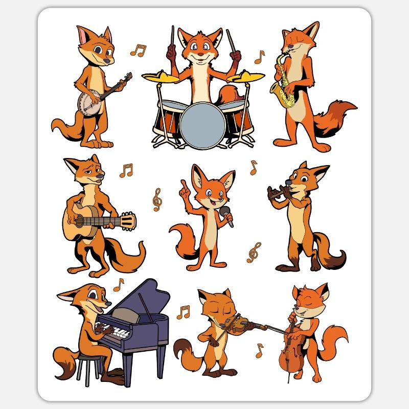 Sticker taille S (10 x 10 cm) - 