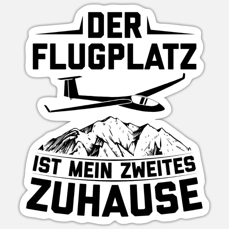 Glider Sticker size S (10 x 10 cm)