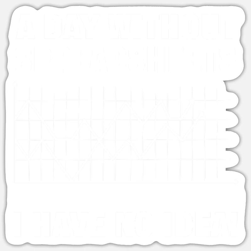 Spreadsheets and pivot tables. - Sticker size S (10 x 10 cm) - white matte