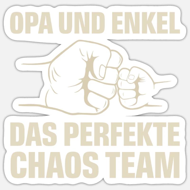 Sticker Größe S (10 x 10 cm) - 