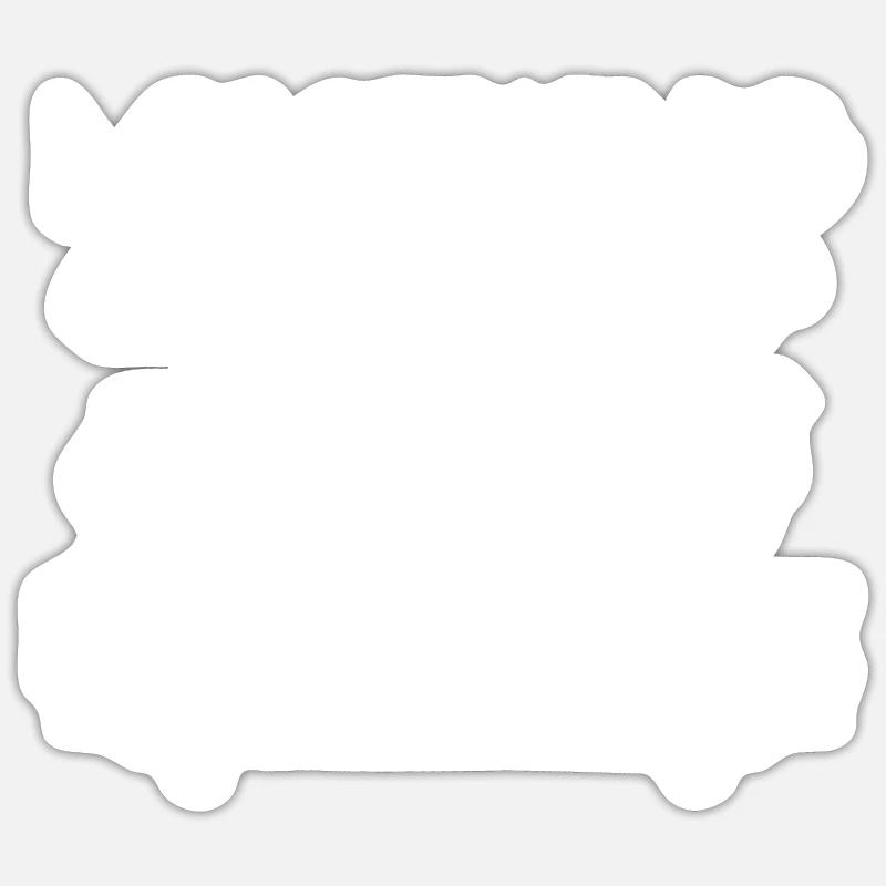 Sewing Gift Sticker size S (10 x 10 cm)