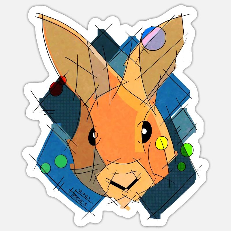 Sticker size S (10 x 10 cm) - 