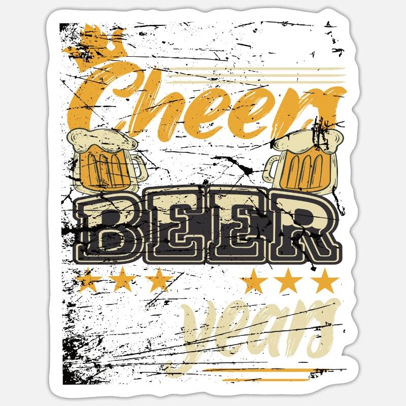 Sticker taille S (10 x 10 cm) - 