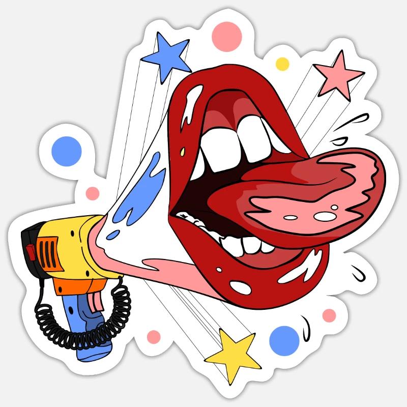 Sticker size S (10 x 10 cm) - 