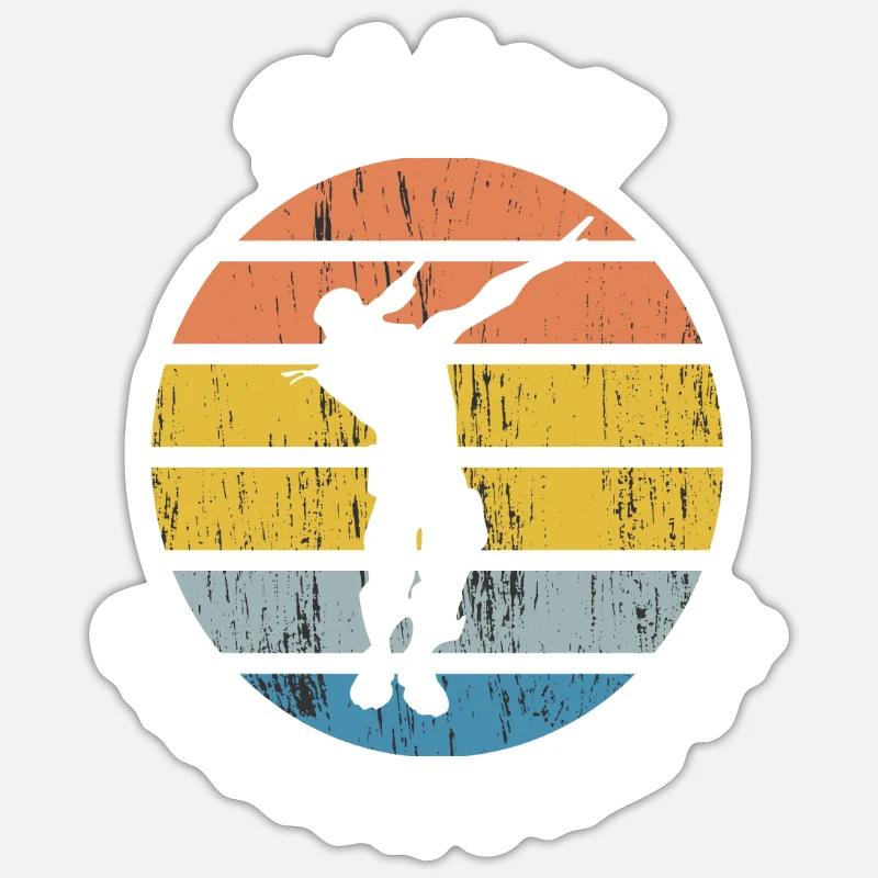 Bääm! Großer Bruder dab digga - Sticker Größe S (10 x 10 cm) - Mattweiß