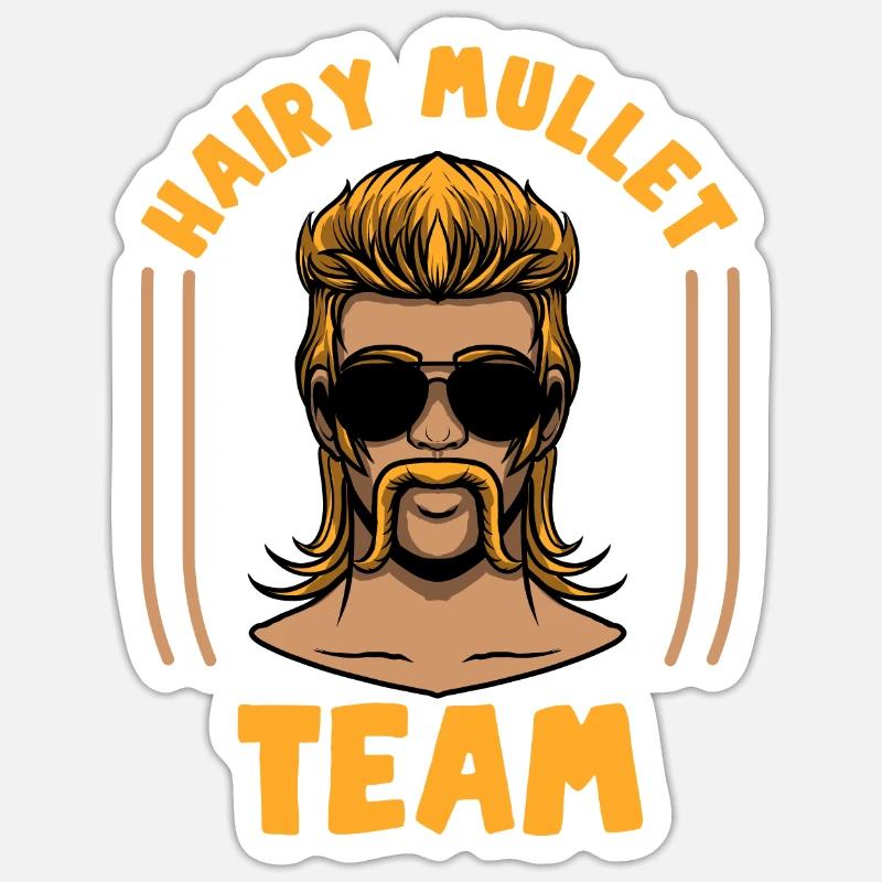 Mulet Sticker taille S (10 x 10 cm)
