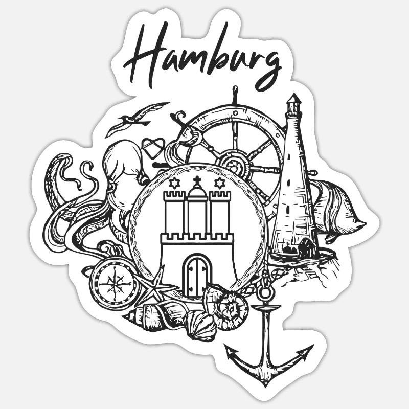 Sticker Größe S (10 x 10 cm) - 