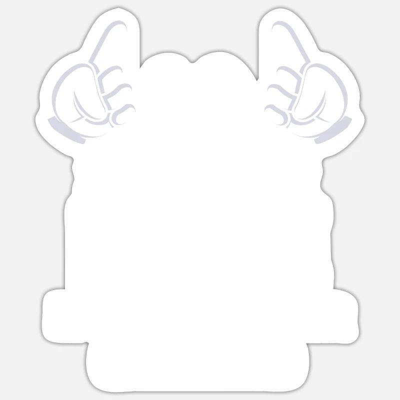 Sticker Größe S (10 x 10 cm) - 