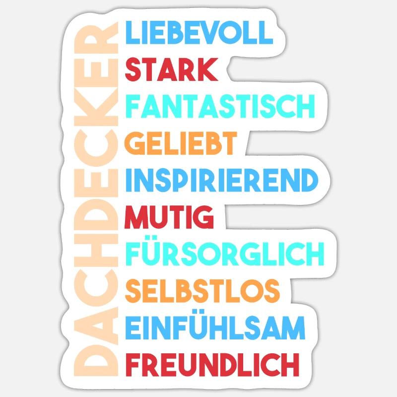 Sticker Größe S (10 x 10 cm) - 