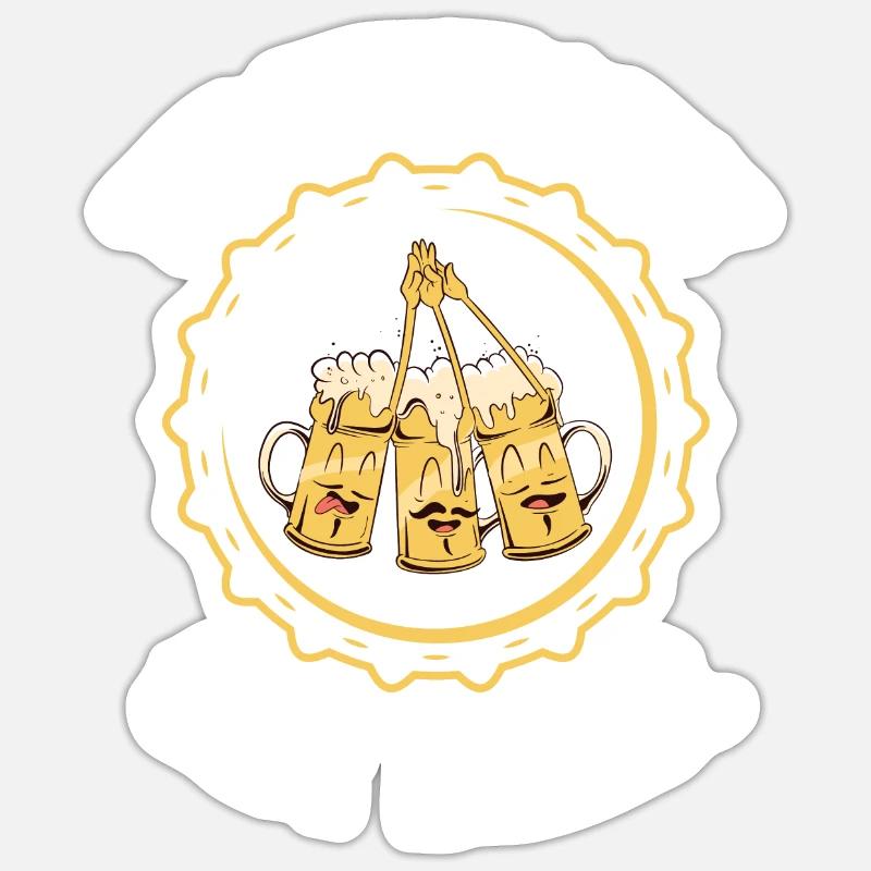 Sticker taille S (10 x 10 cm) - 